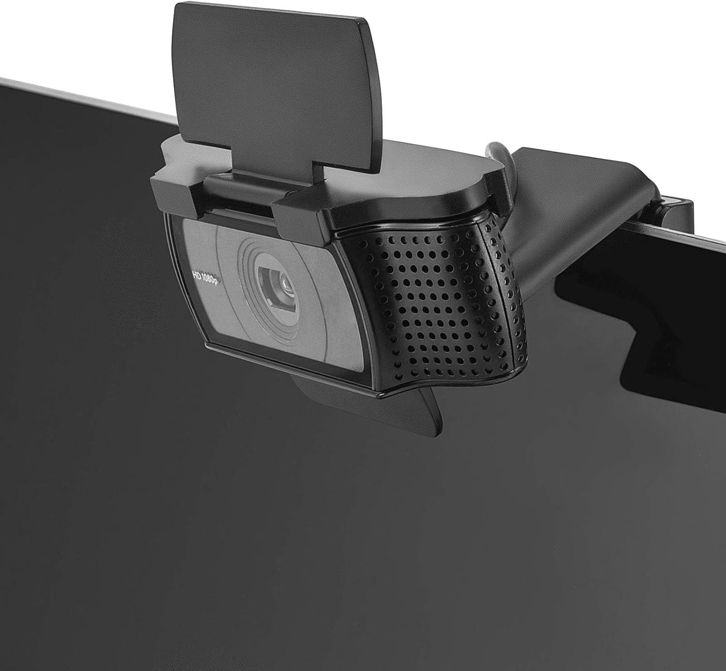 Webcam Cover for Logitech C920/ C920X/ C922X/ C930E/ C922/ C920 HD Pro Stream Webcam, Camera Cover to Protect Lens and Security, Black