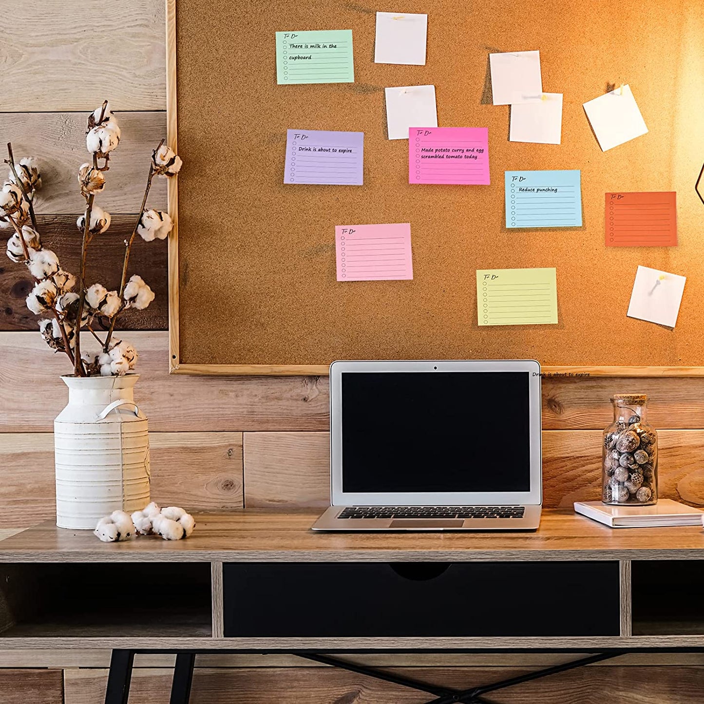10 Pack Lined Sticky Notes, 3"X4", 500 Sheets, to Do List Notepad, Sticky Notes with Lines, to Do List Planner, Square Sticky Notes for Office, Meeting, School, Home