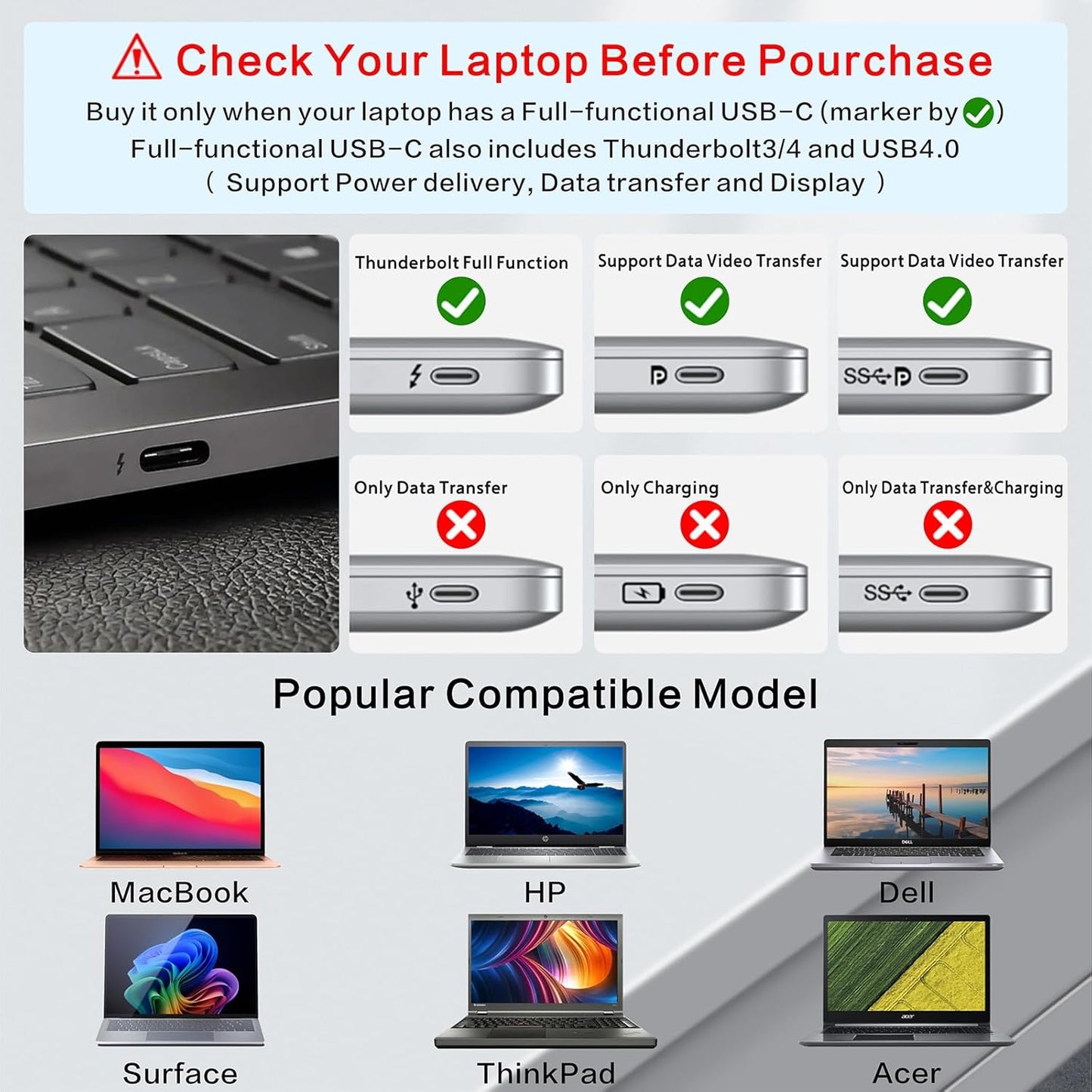 Laptop Docking Station for Macbook Pro/Air/Dell/Hp/Surface 11-In-1 USB C Hub 360°Rotatable Laptop Stand with USB Hub 4K HDMI USB 3.0 PD100W 3.5Mm Audio Jack RJ 45 TF/SD Reader Universal Laptop Dock
