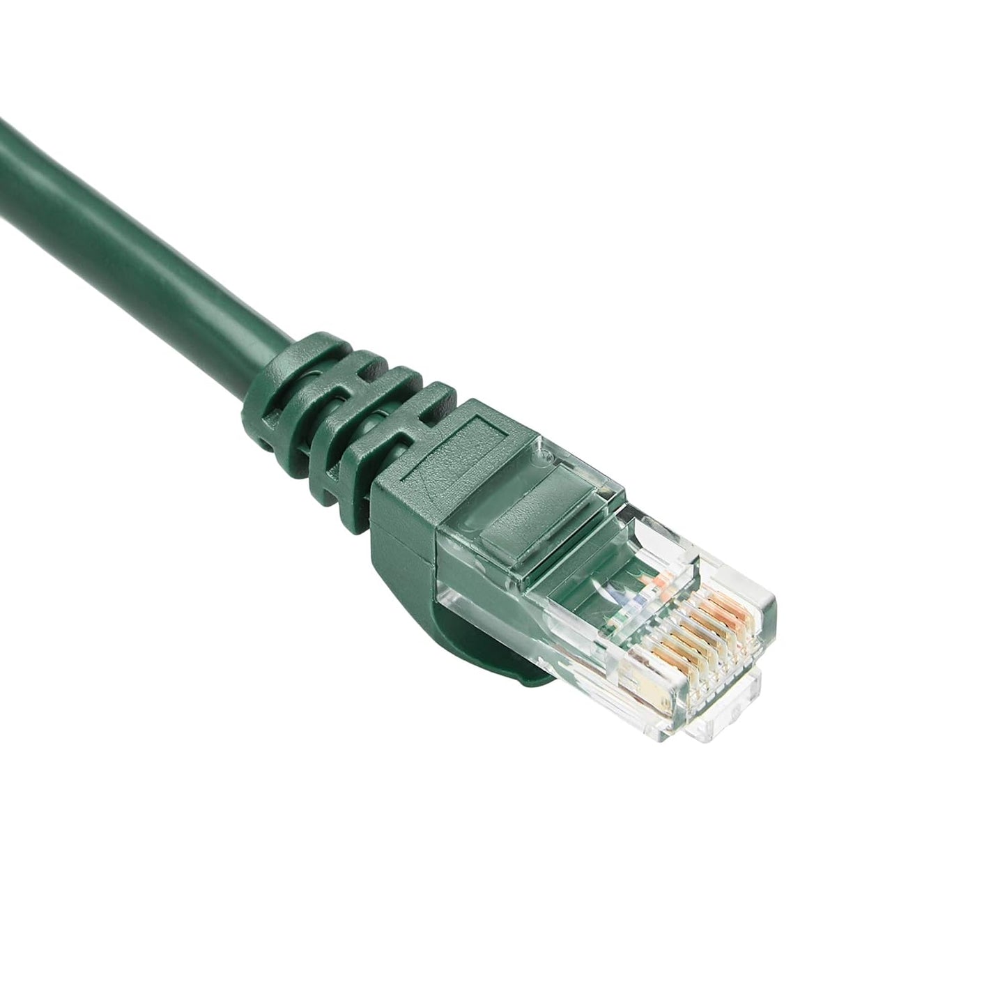 5-Pack RJ45 Cat 6 Ethernet Patch Cable, 10Gpbs High-Speed Cable, Gold-Plated, Snagless, 5 Foot, Multicolor
