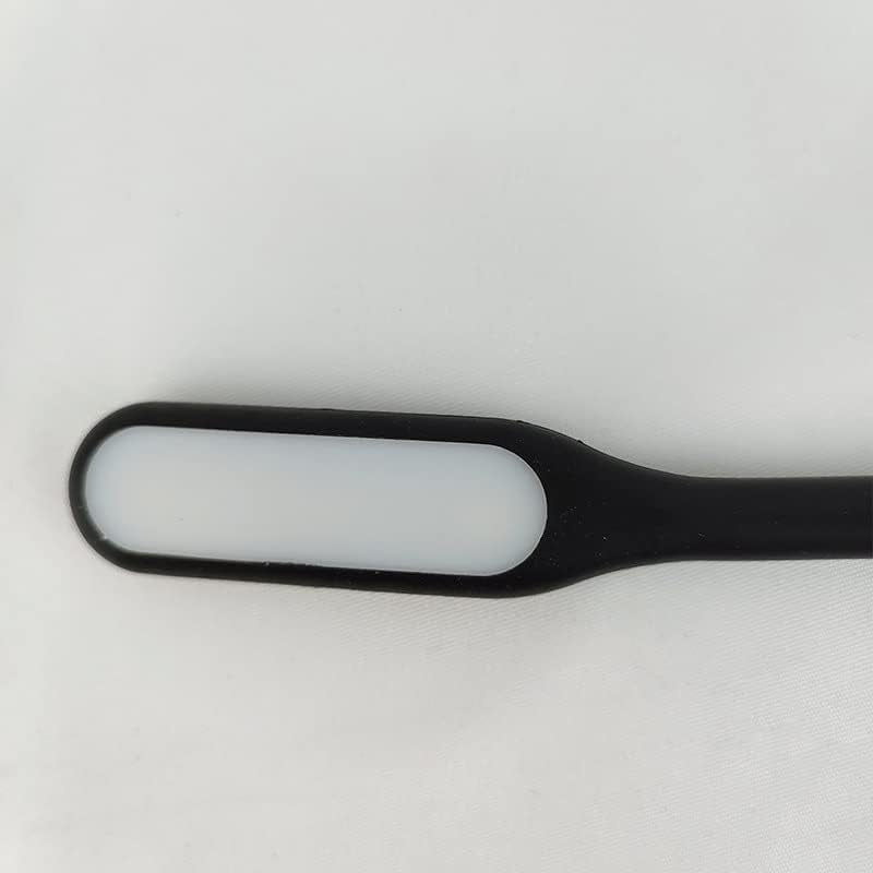 USB Lamp LED Mini Light Laptop Computer Notebook Reading Lamp Silicone Gooseneck Black