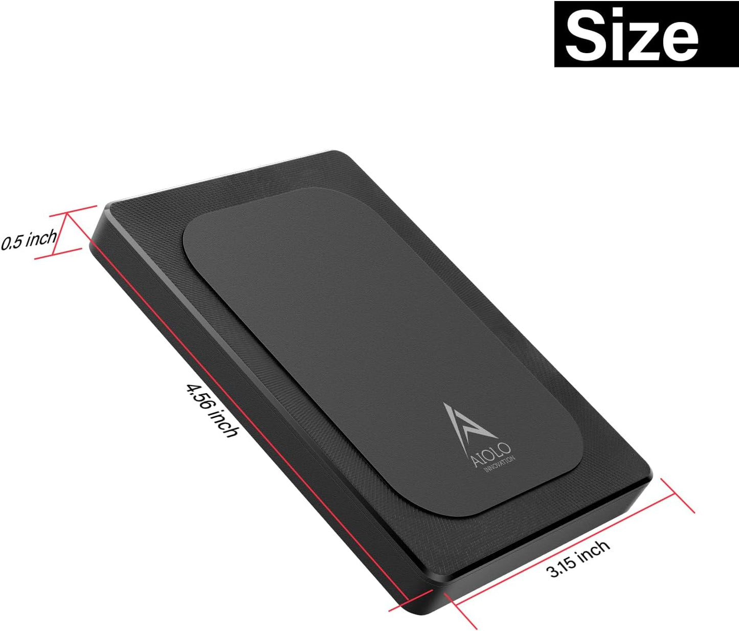 4TB External Hard Drive Ultra Slim Portable HDD-USB 3.0 for PC, Mac, Laptop, PS4, Xbox One,Xbox 360 Model A4