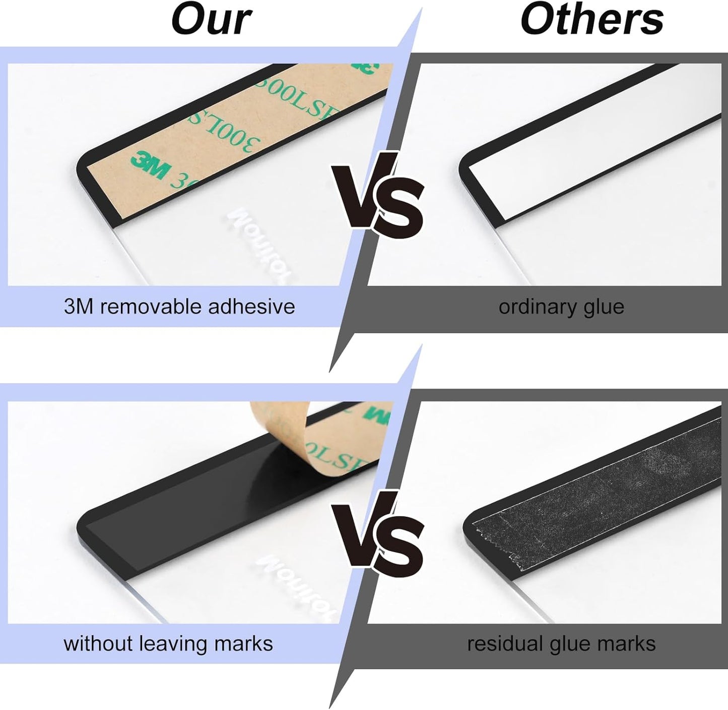 3PCS Monitor Memo Board, Memo Board for Computer Monitor, Monitor Memo Board Computer Monitor Sticky Note Holder, Office Desk Accessories