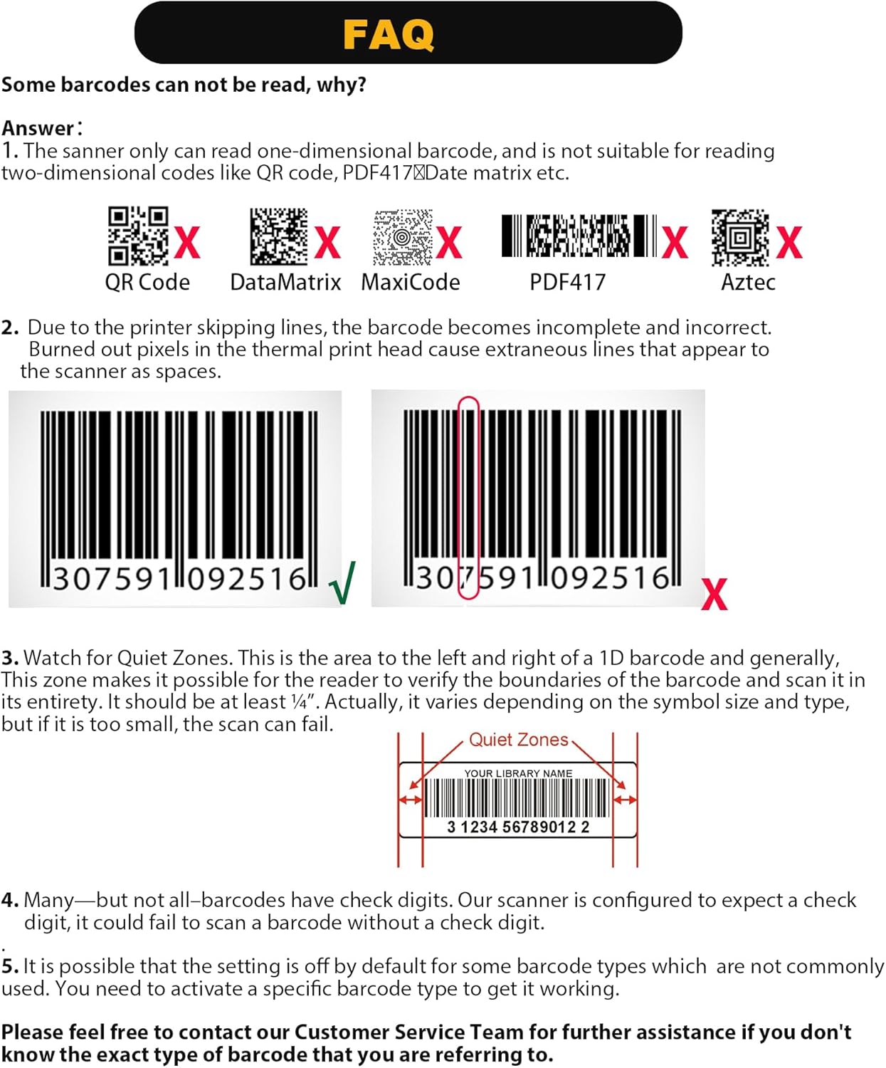 Wireless Barcode Scanner 328 Feet Transmission Distance USB Cordless 1D Laser Automatic Barcode Reader Handhold Bar Code Scanner with USB Receiver for Store, Supermarket, Warehouse
