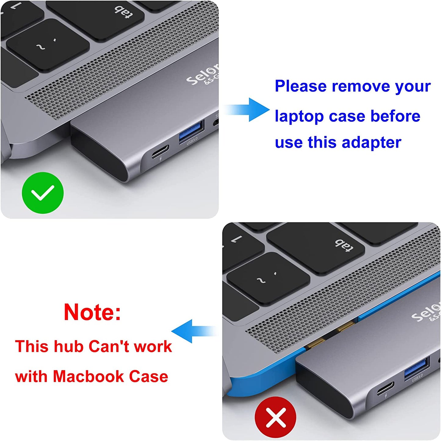 USB C Adapter for Macbook Pro/Air M1 M2 M3 2021 2020 2019 13" 15" 16", 6 in 1 USB-C Hub Macbook Pro Accessories with 3 USB 3.0 Ports,Usb C to SD/TF Card Reader and 100W Thunderbolt 3 PD Port