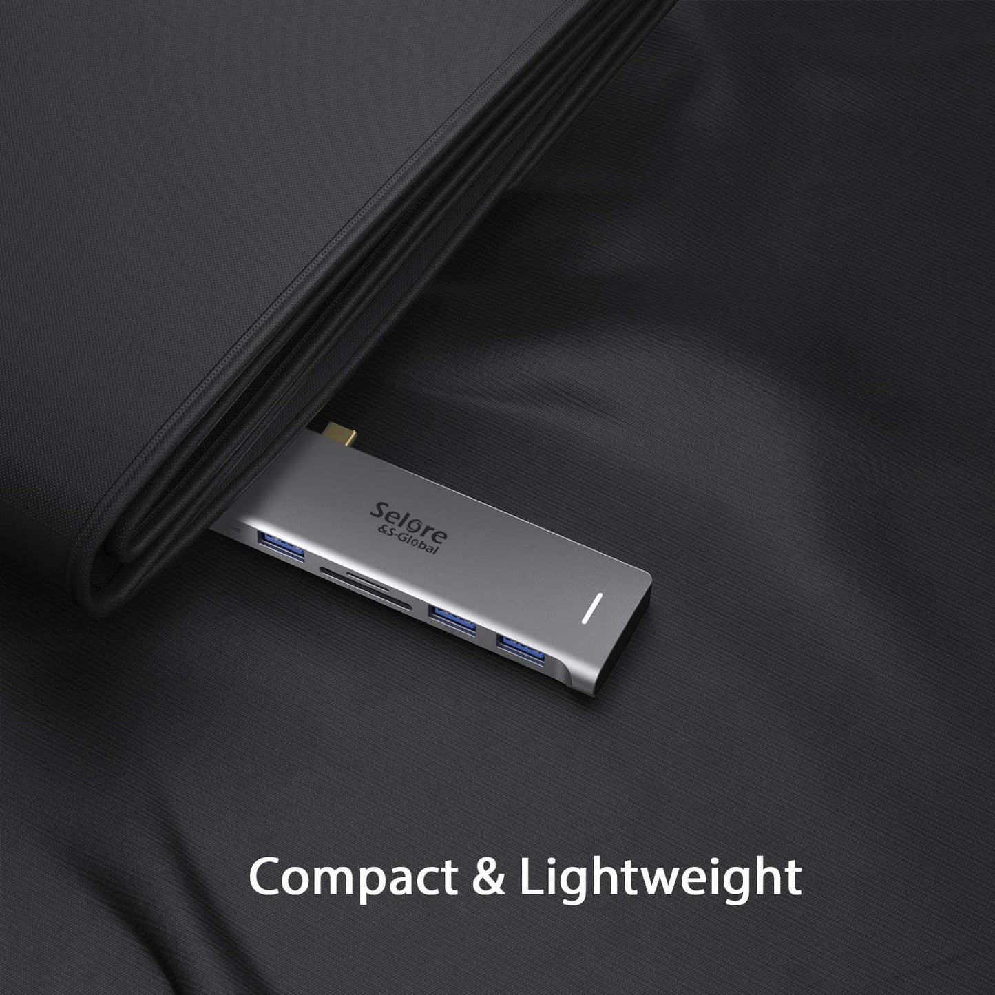 USB C Adapter for Macbook Pro/Air M1 M2 M3 2021 2020 2019 13" 15" 16", 6 in 1 USB-C Hub Macbook Pro Accessories with 3 USB 3.0 Ports,Usb C to SD/TF Card Reader and 100W Thunderbolt 3 PD Port