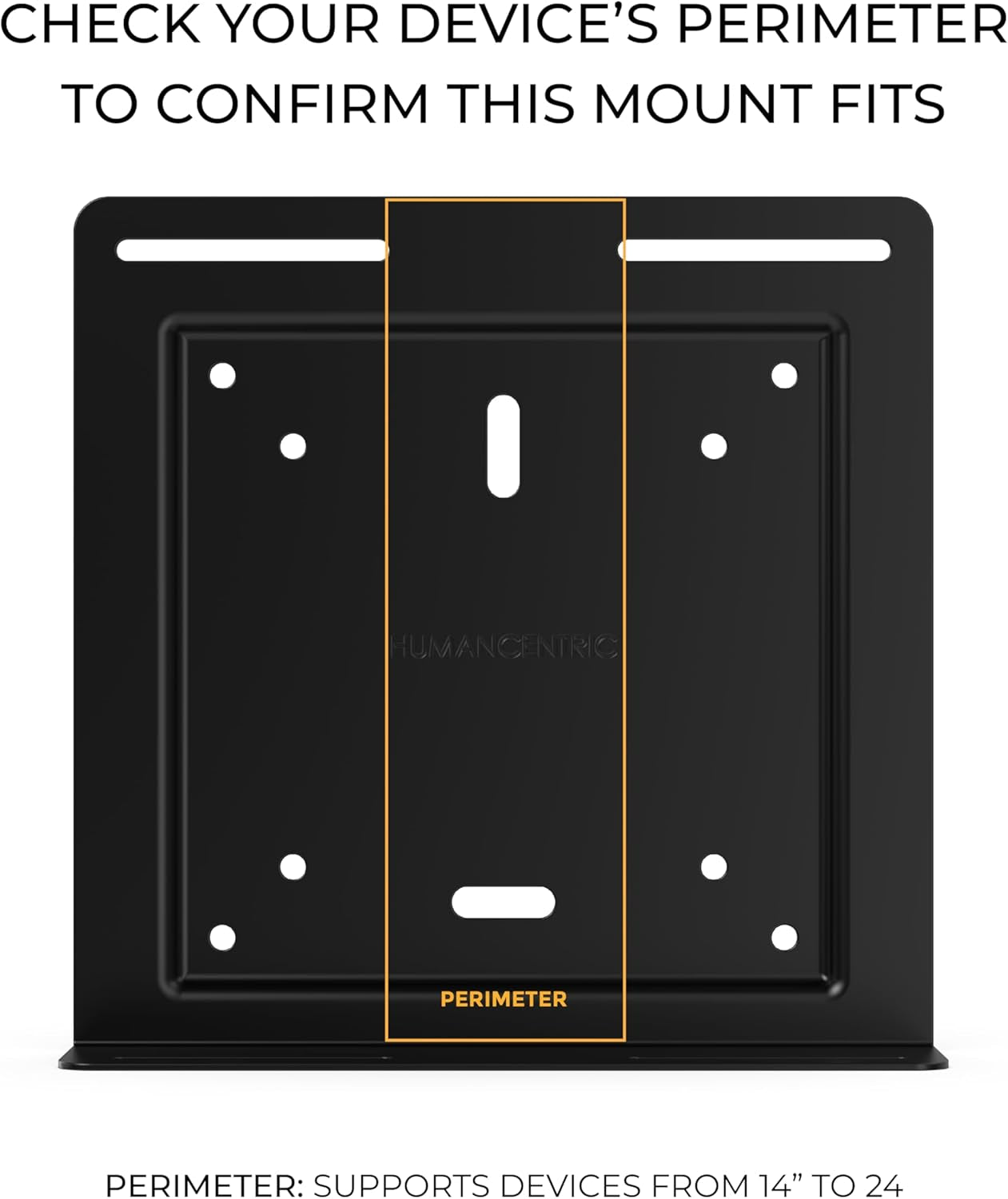 Universal Wall and VESA Mount, Adjustable Strap for Small Computers, UPS Units, Cable Boxes, Modems and Other Electronic Devices, Mounts on the Wall or Back of a Computer Monitor