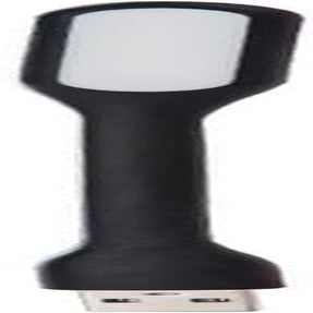 USB Lamp LED Mini Light Laptop Computer Notebook Reading Lamp Silicone Gooseneck Black