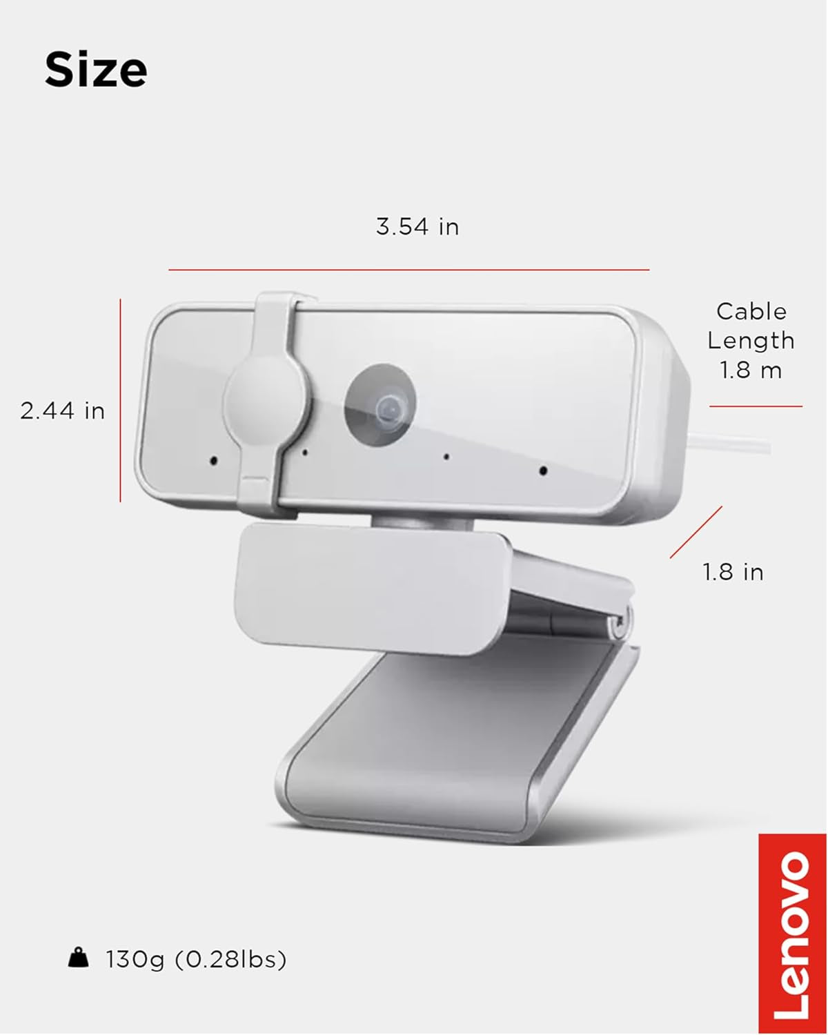 HD 1080P Webcam (300 FHD) - Monitor Camera with 95Β° Wide Angle, 360Β° Rotation Pan & Tilt, Dual Microphones β Attachable Desktop Cam with Privacy Shutter for Remote Work, Streaming & Gaming