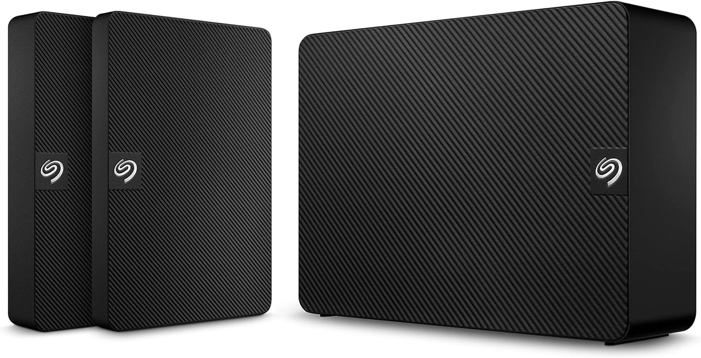Expansion 20TB External Hard Drive HDD - USB 3.0, with Rescue Data Recovery Services (STKP20000400)