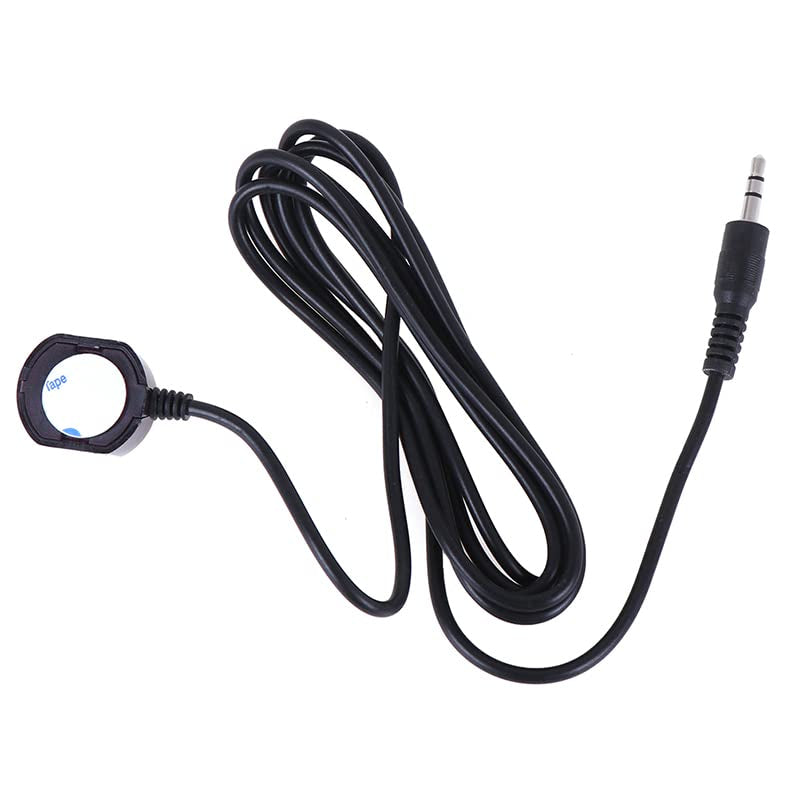 IR Receiver Cable 10FT Infrared Remote Control Extender Repeater Cable with 3.5Mm Jack Plug IR Emitter for Spectrum Motorola Arris Xfinity Comcast Verizon Fios Other STB - Set Top Boxes, 2-Pack