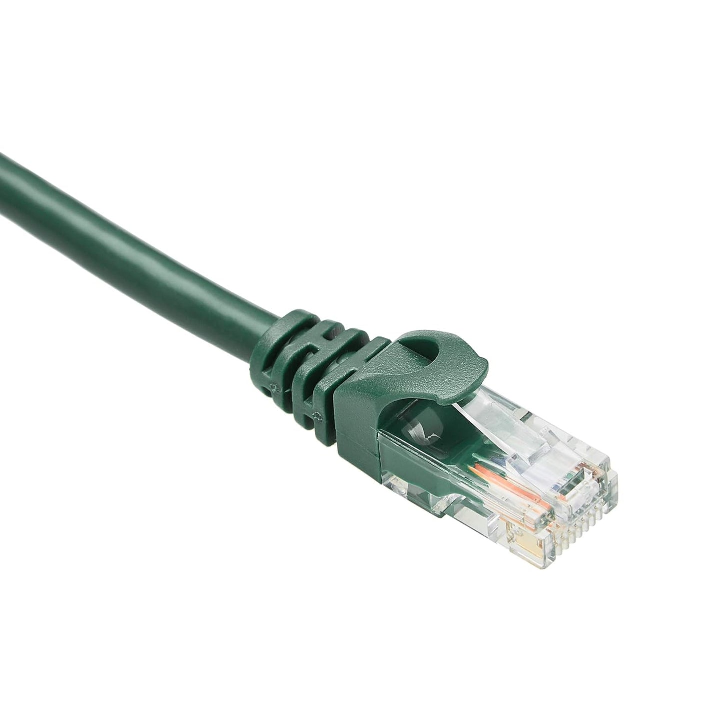 5-Pack RJ45 Cat 6 Ethernet Patch Cable, 10Gpbs High-Speed Cable, Gold-Plated, Snagless, 5 Foot, Multicolor