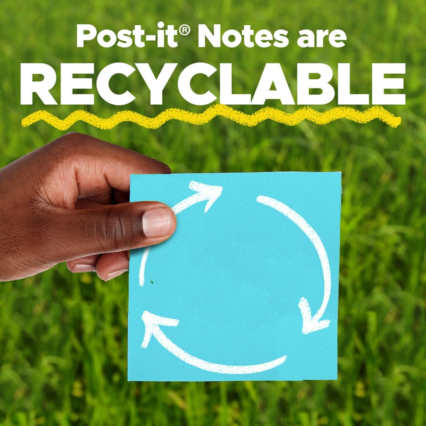 Super Sticky Notes, 24 Sticky Note Pads, 3 X 3 In., School Supplies, Office Products, Sticky Notes for Vertical Surfaces, Monitors, Walls and Windows, Energy Boost Collection