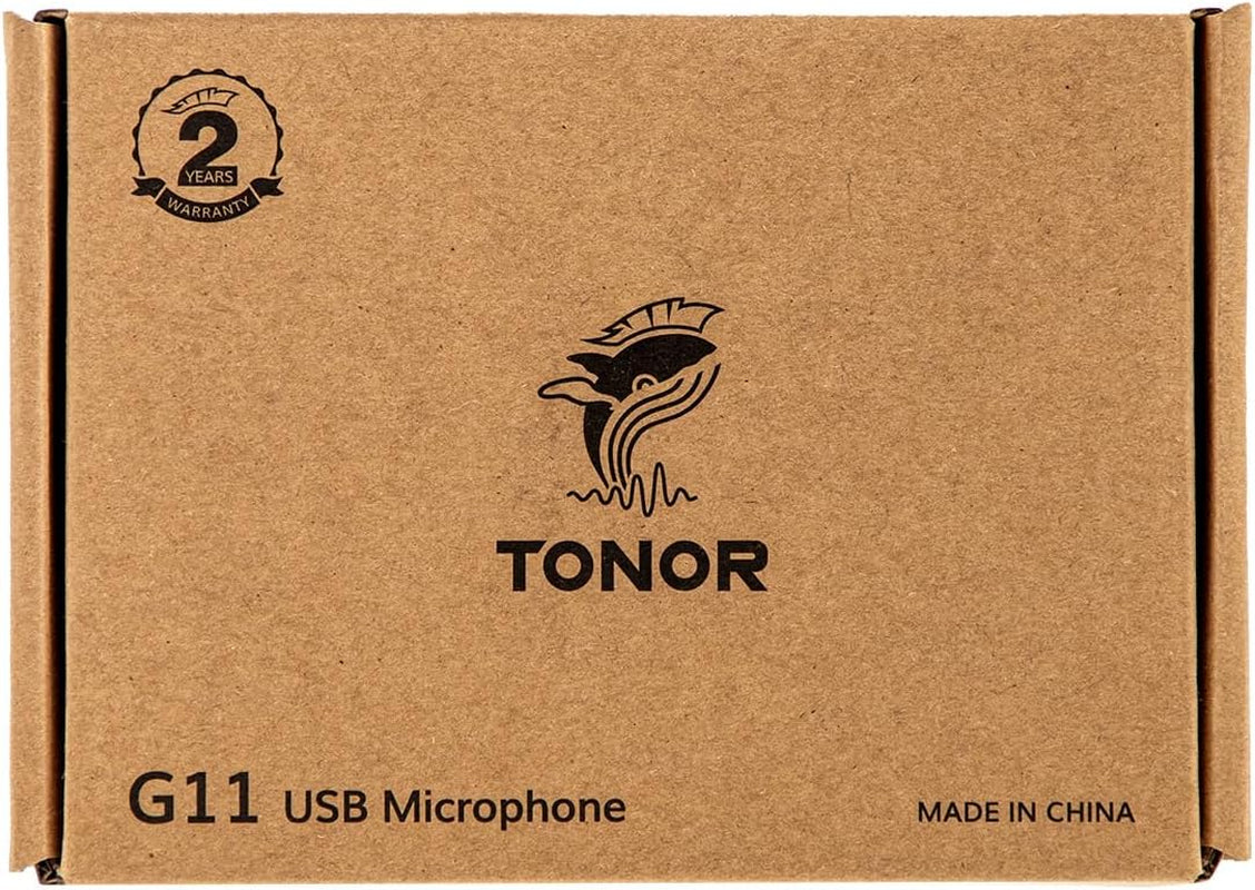 Conference USB Microphone, Omnidirectional Condenser PC Mic for Video Conference, Recording, Skype, Online Class, Court Reporter, Plug & Play Compatible with Mac OS X Windows PC Compute, G11