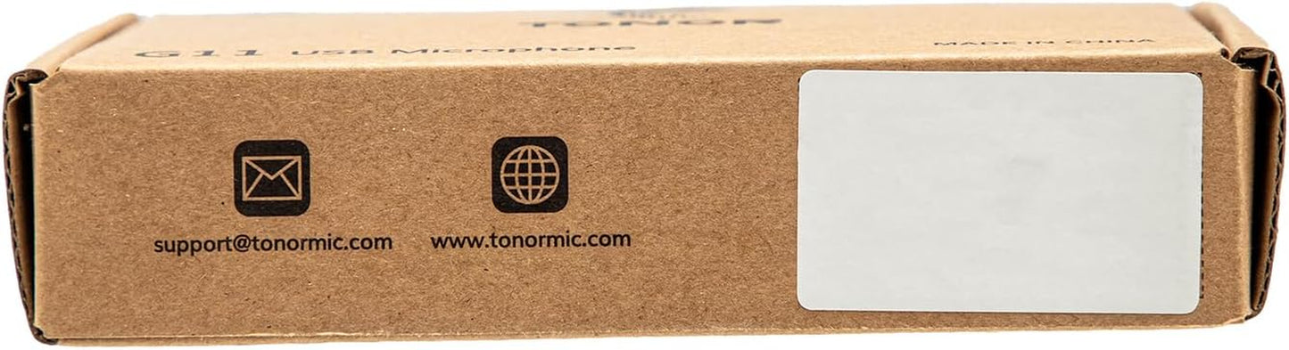Conference USB Microphone, Omnidirectional Condenser PC Mic for Video Conference, Recording, Skype, Online Class, Court Reporter, Plug & Play Compatible with Mac OS X Windows PC Compute, G11