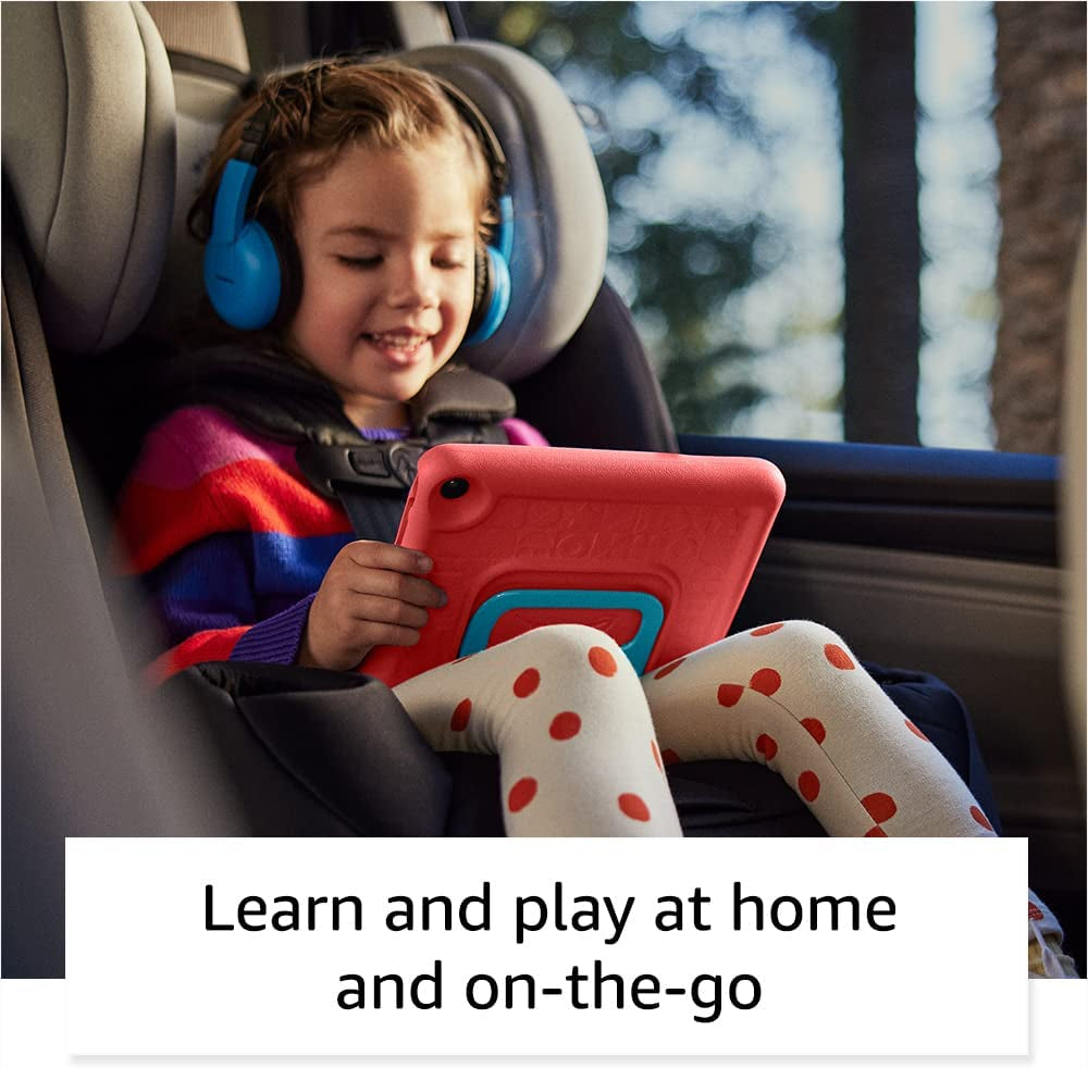 Fire 7 Kids Tablet (Newest Model) Ages 3-7. Top-Selling 7" Kids Tablet on . Includes Ad-Free and Exclusive Content, Easy Parental Controls, 10-Hr Battery, 16 GB, Purple