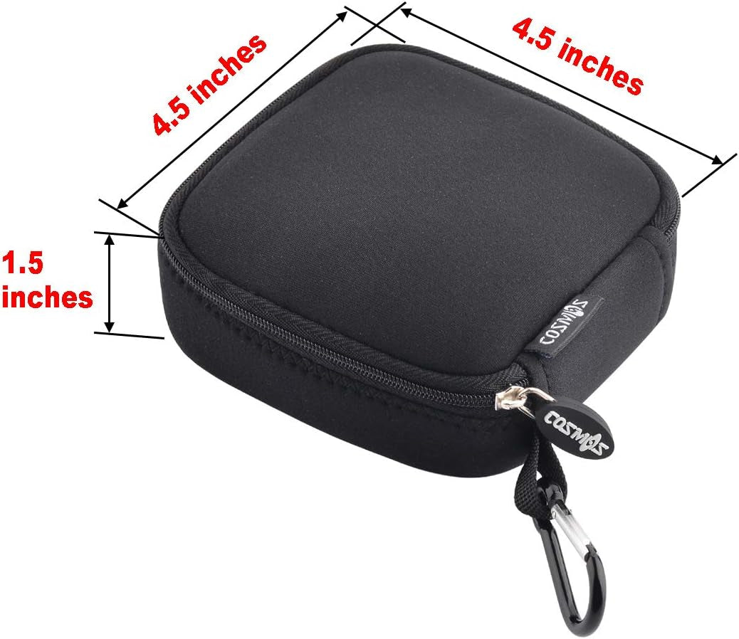 Small Travel Carrying Storage Organizer Bag Case Pouch Compatible with Magsafe Power Adapter, Laptop Accessories Cables, Cords, USB Drives, Earphones