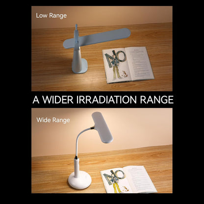 LED Desk Lamp 6778B - Touch Control, Adjustable 2700-7000K Color Temperature, 700 Lumens, 360° Flexible Gooseneck, USB-C Charging, 2.5Hrs Cordless, Eye-Caring Light (White)