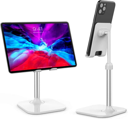 Cell Phone Stand, Phone Stand for Desk, Phone Holder Stand Compatible with Iphone and All Mobile Phones Tablet, Gifts for Adults Women Men Mom Wife, Pink