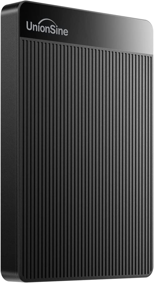 1TB Ultra Slim Portable External Hard Drive HDD-USB 3.0 for PC, Mac, Laptop, PS4, Xbox One, Xbox 360-Hd2510(Black)