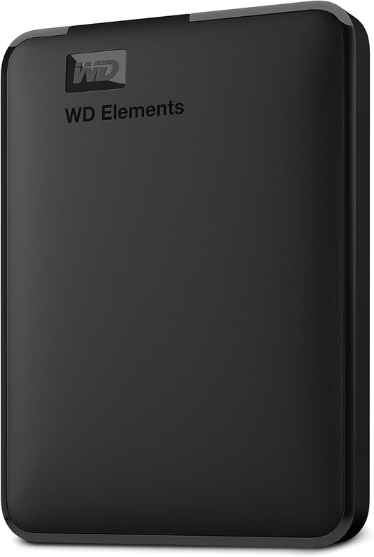 5TB Elements Portable External Hard Drive for Windows, USB 3.2 Gen 1/USB 3.0 for PC & Mac, Plug and Play Ready - BU6Y0050BBK-WESN