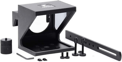 The Original Compact Personal Teleprompter for Video Production. No Studio Required. Perfect for Dslrs, Webcams, and Built-In Laptop Cameras. Use with Ios or Android.