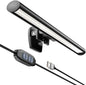 Portable Laptop Monitor Light Bar with USB Connection, E-Reading LED Task Lamp, 3 Color Temperature Settings, 10 Levels of Brightness Adjustment, No Glare on the Screen, Saves Space