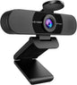 1080P Webcam with Microphone, C960 Web Camera, 2 Mics Streaming Webcam, 90°FOV Computer Camera, Plug and Play USB Web Cam for Online Calling/Conferencing, Zoom/Skype/Facetime/Youtube, Laptop/Pc