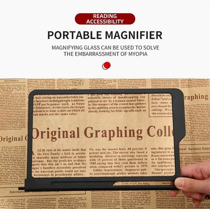 12" Foldable Smartphone Screen Magnifier for Cell Phone, Portable 3D Hd Mobile Phones Video Amplifier with Vertical and Horizontal Magnifying Display for Smartphones, for Watching Movie Videos