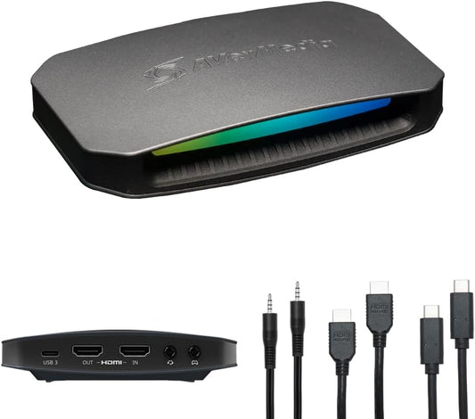 4K60 Capture Card with HDMI 2.1, Low Latency, 4K144/4K120 Passthrough, Game Capture Device for PS5, PS5 Pro, Xbox, Switch, Streaming on Twitch, OBS on Mac & PC, GC553G2 Live Gamer Ultra 2.1