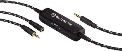 HD60 X External Capture Card & Chat Link Pro – Audio Adapter, for PS5, PS4, Nintendo Switch, Capture Voice Chat, Gameplay Sound, Extra Long Cable