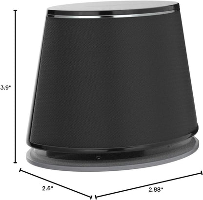 Stereo 2.0 Speakers for PC or Laptop, 3.5Mm Aux Input, Usb-Powered, 1 Pair, Black