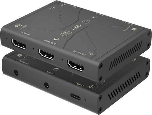 4K Video Capture Card, Stream and Record in 4K30 HDR10,1080P120 with Ultra-Low Latency on PS5, Ps4/Pro, Xbox Series X/S, Xbox One X/S,Switch/Oled, Steam Deck,Camera in OBS and More