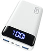 Portable Charger, 22.5W PD3.0 QC4.0 Fast Charging LED Display 20000Mah Power Bank, Tri-Outputs Battery Pack Compatible with Iphone 16 15 14 13 12 Pro Samsung S22 Google Ipad Tablet Etc