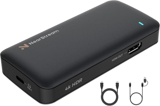 CCD30 USB 3.1 Video Capture Card for Streaming or Recording in 4K60FPS HDR10 or 1080P60FPS HDR10 with Ultra-Low Latency, Compatible with Xbox Series X/S, Xbox One, PS5, Ps4/Pro, Pc/Mac