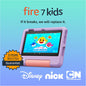 Fire 7 Kids Tablet (Newest Model) Ages 3-7. Top-Selling 7" Kids Tablet on . Includes Ad-Free and Exclusive Content, Easy Parental Controls, 10-Hr Battery, 16 GB, Purple