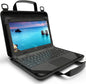 13-14 Inch Protective Always-On Chromebook Hard Case with Adjustable Shoulder Strap and Carrying Handles