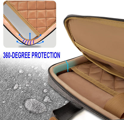 Slim Expandable Laptop Case 15.6 Inch Sleeve Upgraded Protective Durable Recycled Carrying Case Compatible with Macbook 15" & 16" and Most 15" 15.6" 16" Notebook,D01G01