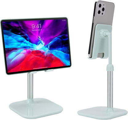 Cell Phone Stand, Phone Stand for Desk, Phone Holder Stand Compatible with Iphone and All Mobile Phones Tablet, Gifts for Adults Women Men Mom Wife, Pink