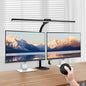 LED Desk Lamp, Office Architectural Desk Lamp, 31.5'' Large Size Office Lighting, 24W 5-Colour LED Computer Monitor Gooseneck Smart Lamp with Holder for Studying, Creating and Reading