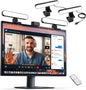 Dual-Lamp Video Conference Lighting, LED Streaming Light with Remote and Touch Control, Zoom Lighting for Computer,Webcam Laptop Monitor Ring Light for Video Calls/Zoom Meetings/Video Recording