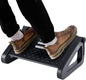 Foot Rest, Six Heights Adjustable Foot Rest for under Desk at Work, Ergonomic Foots Stool for under Office Desks, under Desk Footrest with Foot Massage Roller, Chair Footrest for Leg Rests