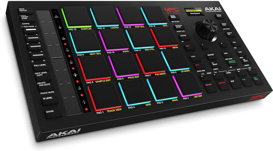 MPC Studio MIDI Controller Beat Maker with 16 Velocity Sensitive RGB Pads, Full MPC 2 Software, Assignable Touch Strip & LCD Display