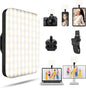 Selfie Light -  Usb-Rechargeable LED Phone Light - Portable Photo Light with 97+ CRI, up to 6500K Color Temperature for Selfie, Zoom Conference, Video, Makeup and Live Stream