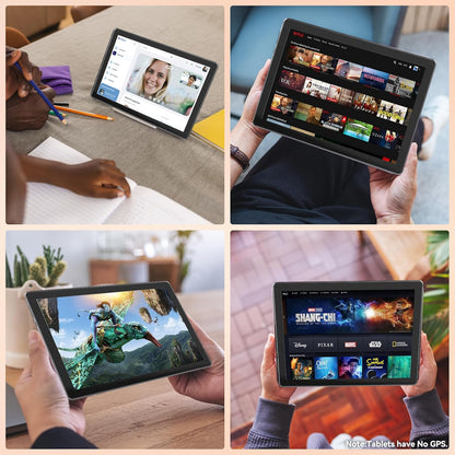 Tablet,10.1" Android Tablet with Octa-Core Processor 8GB RAM 64GB ROM HD IPS Touchscreen 8H Battery, Wi-Fi 6, BT 5.0, Dual Camera, Google Tablets 2025