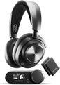 Arctis Nova Pro Wireless Multi-System Gaming Headset - Premium Hi-Fi Drivers - Active Noise Cancellation - Infinity Power System - Stealth Retractable Mic - PC, PS5/PS4, Switch, Mobile