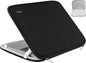 Laptop Sleeve, 15.6 Inch, Durable Shockproof Protective Cover, Compatible with HP, ASUS, Lenovo, Acer, Notebook, Computer, Black