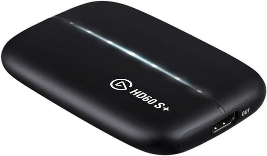 HD60 S+, External Capture Card, Stream and Record in 1080P60 HDR10 or 4K60 HDR10 with Ultra-Low Latency on PS5, Ps4/Pro, Xbox Series X/S, Xbox One X/S, in OBS and More, Works with PC and Mac