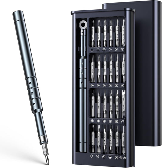 50-IN-1 Precision Screwdriver Set, Mini Repair Tool Kit with Torx for Macbook, Computer, Laptop, Iphone, PS5, Xbox, Switch, Glasses, Watch, Ring Doorbell, Electronic, Small Gift Gadget for Men