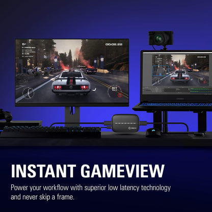 HD60 S+, External Capture Card, Stream and Record in 1080P60 HDR10 or 4K60 HDR10 with Ultra-Low Latency on PS5, Ps4/Pro, Xbox Series X/S, Xbox One X/S, in OBS and More, Works with PC and Mac